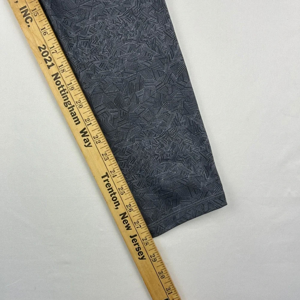 Patagonia Centered Tights Gray Geometric Print Leggings‎ Women's Large - Picture 10 of 12